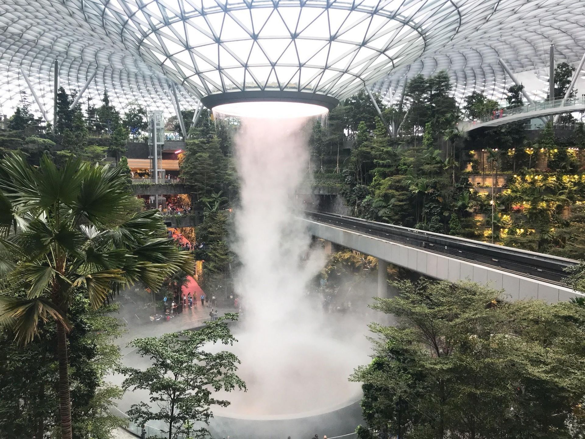 新加坡机场出现“森林”，里面还有世界最大的室内瀑布_星耀