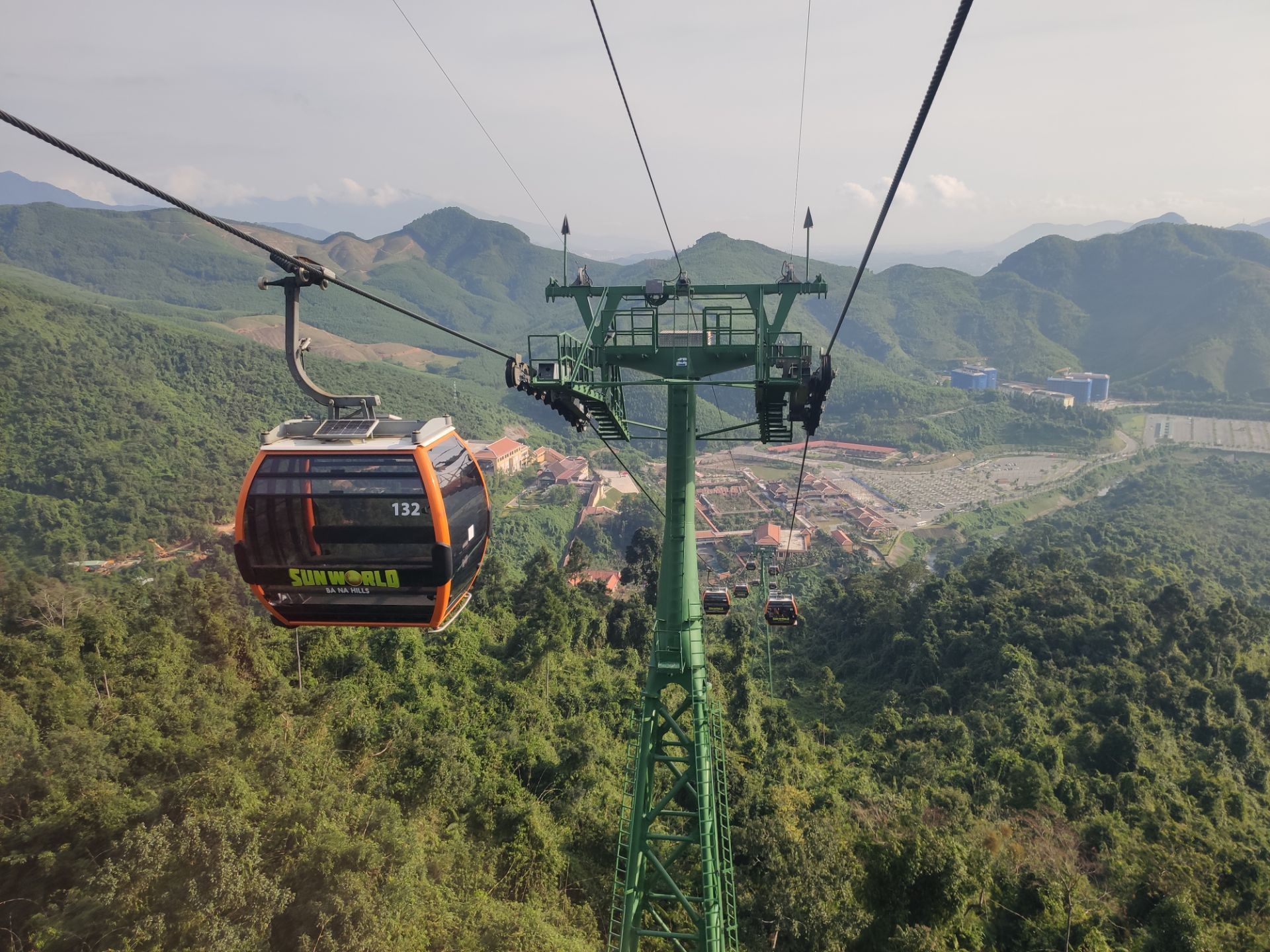 巴拿山索道图片