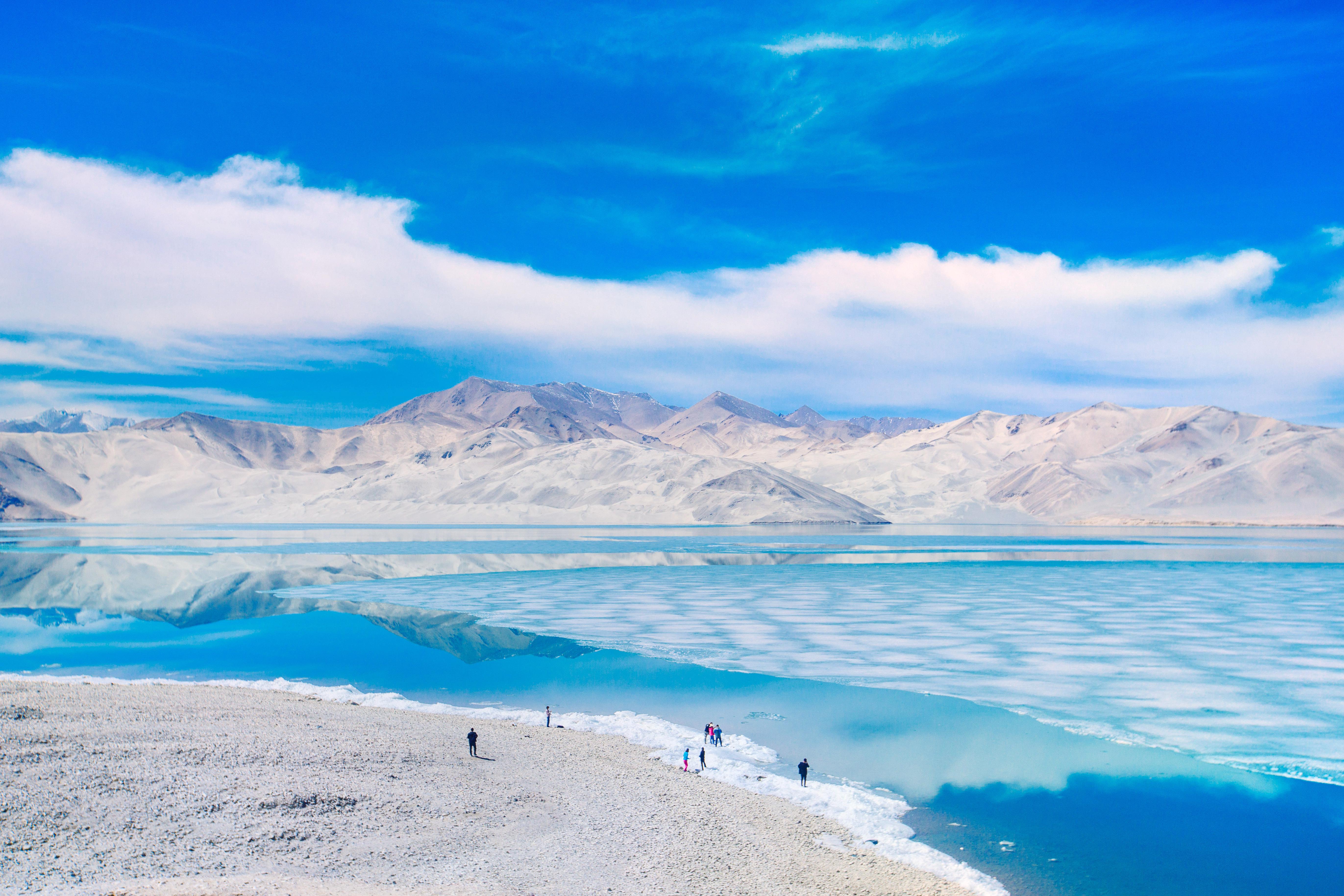 白沙山和流沙河
