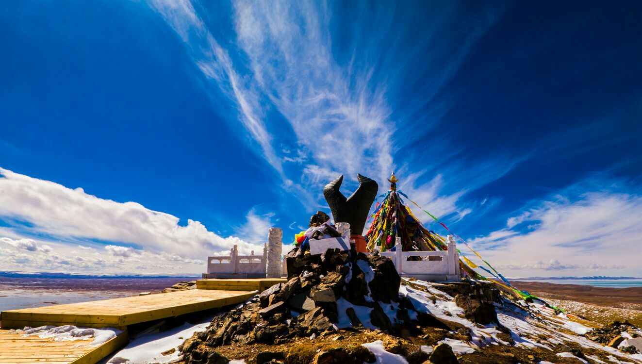 【携程攻略】玛多牛头碑景点,为开辟黄河源头的旅游业,玛多县人民政府