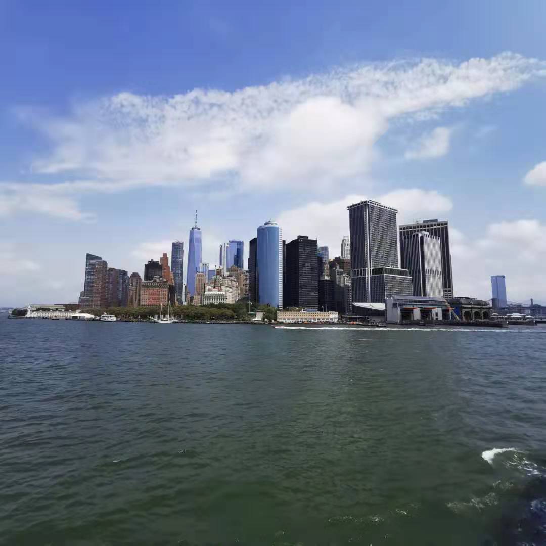 到 staten island south ferry.
