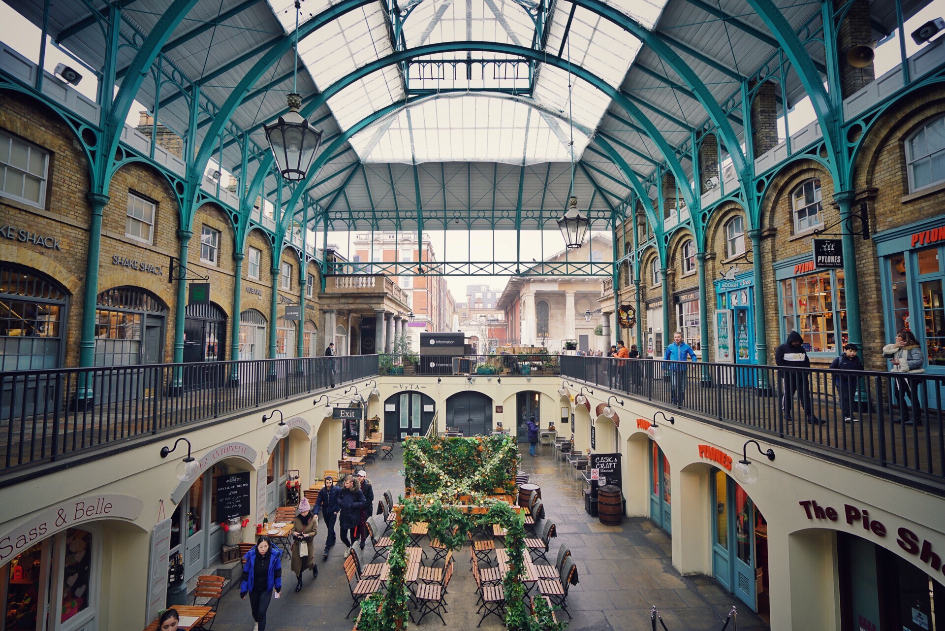 伦敦接地气的露天市集,位于伦敦最繁华地段的考文特花园covent 