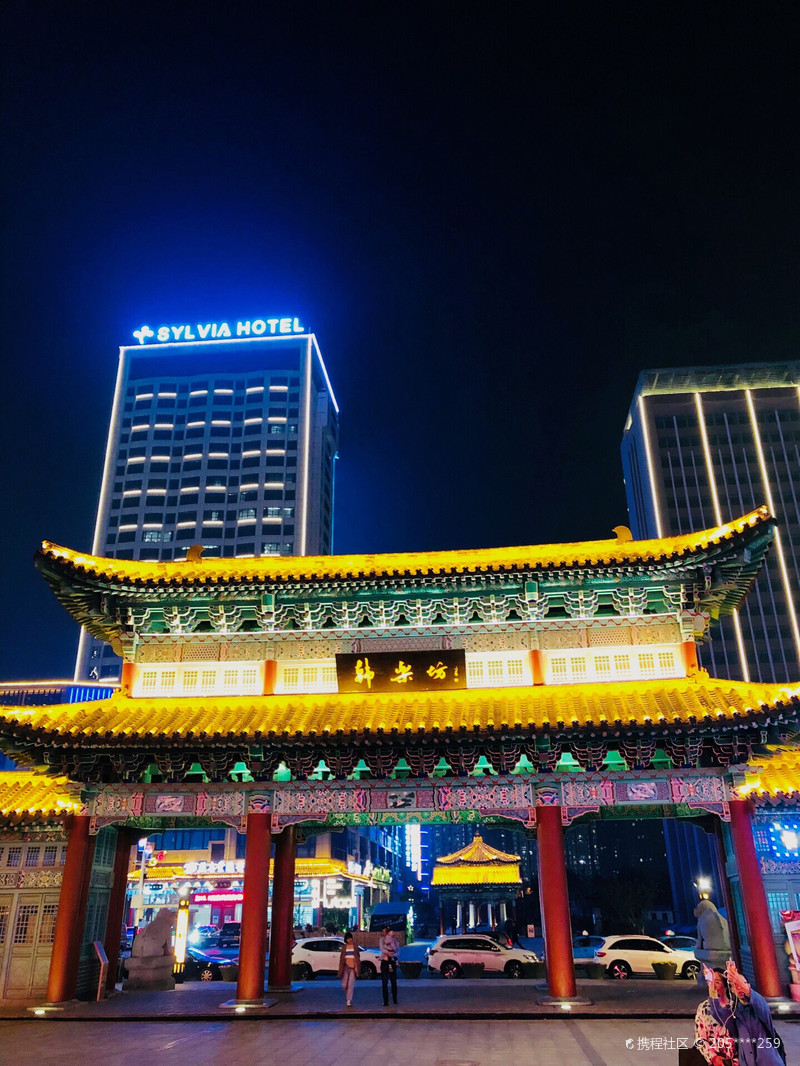 威海韩乐坊夜景