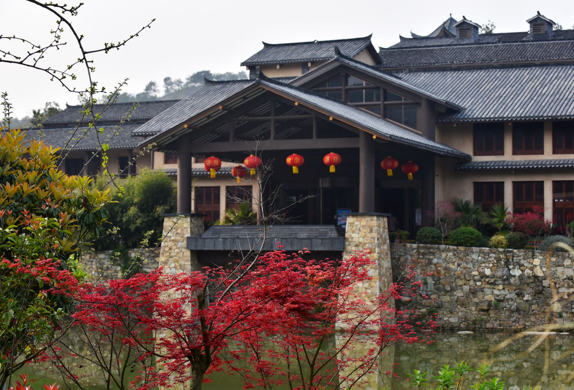 江门山水田园农庄图片