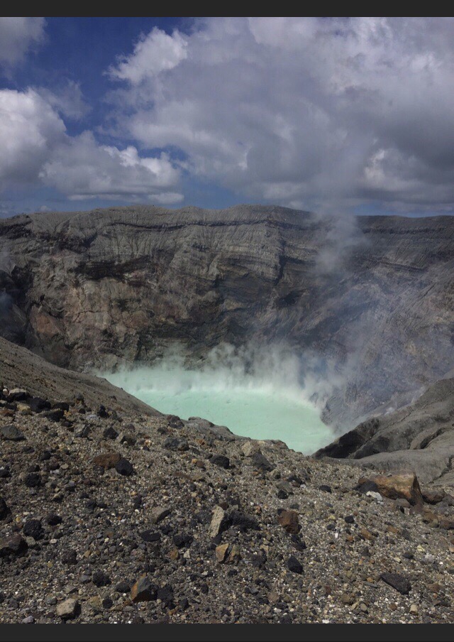 给点耐心看一看吧

首先就介绍阿苏山(活火山)吧!