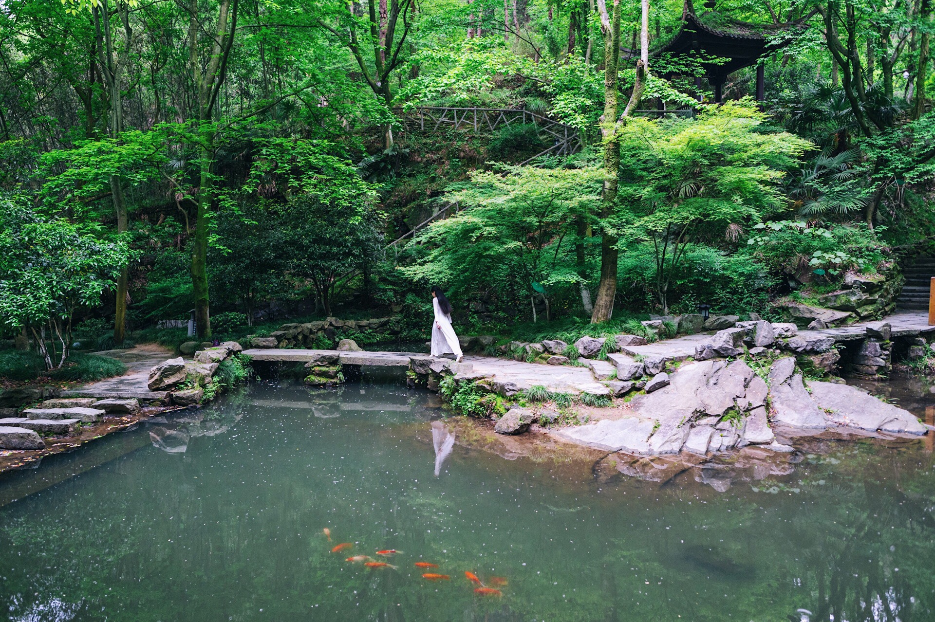 石牛古洞山谷流泉图片