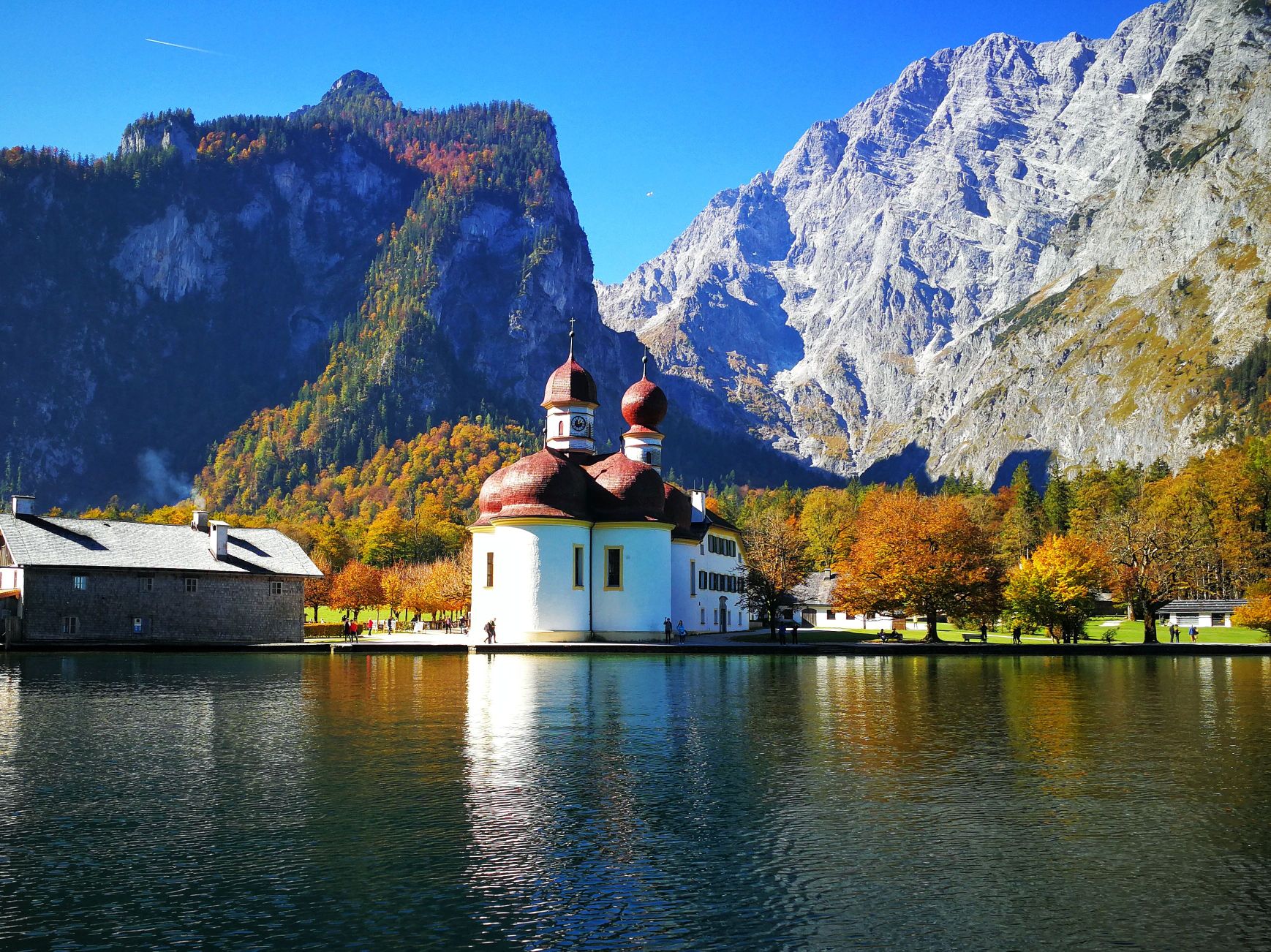 德国最美国王湖和最高峰楚格峰,阿尔卑斯山区好风光