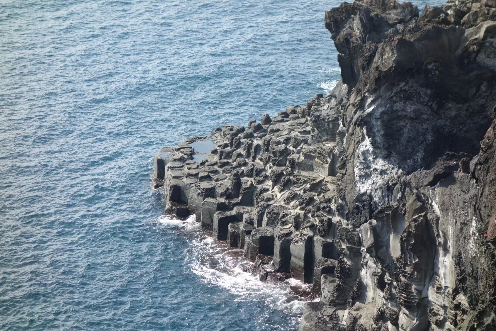 濟州島柱狀節理帶好玩嗎,濟州島柱狀節理帶景點怎麼樣_點評_評價