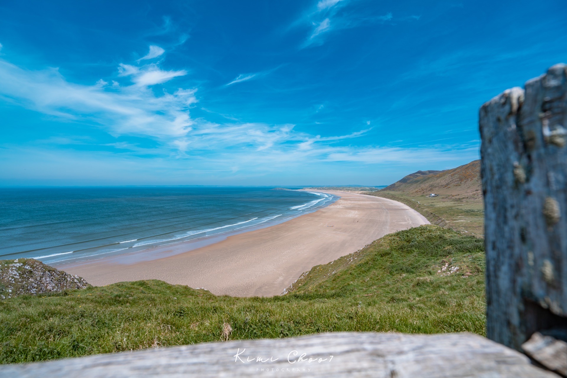 海滩——罗西里湾

   天鹅海斯旺西边的
