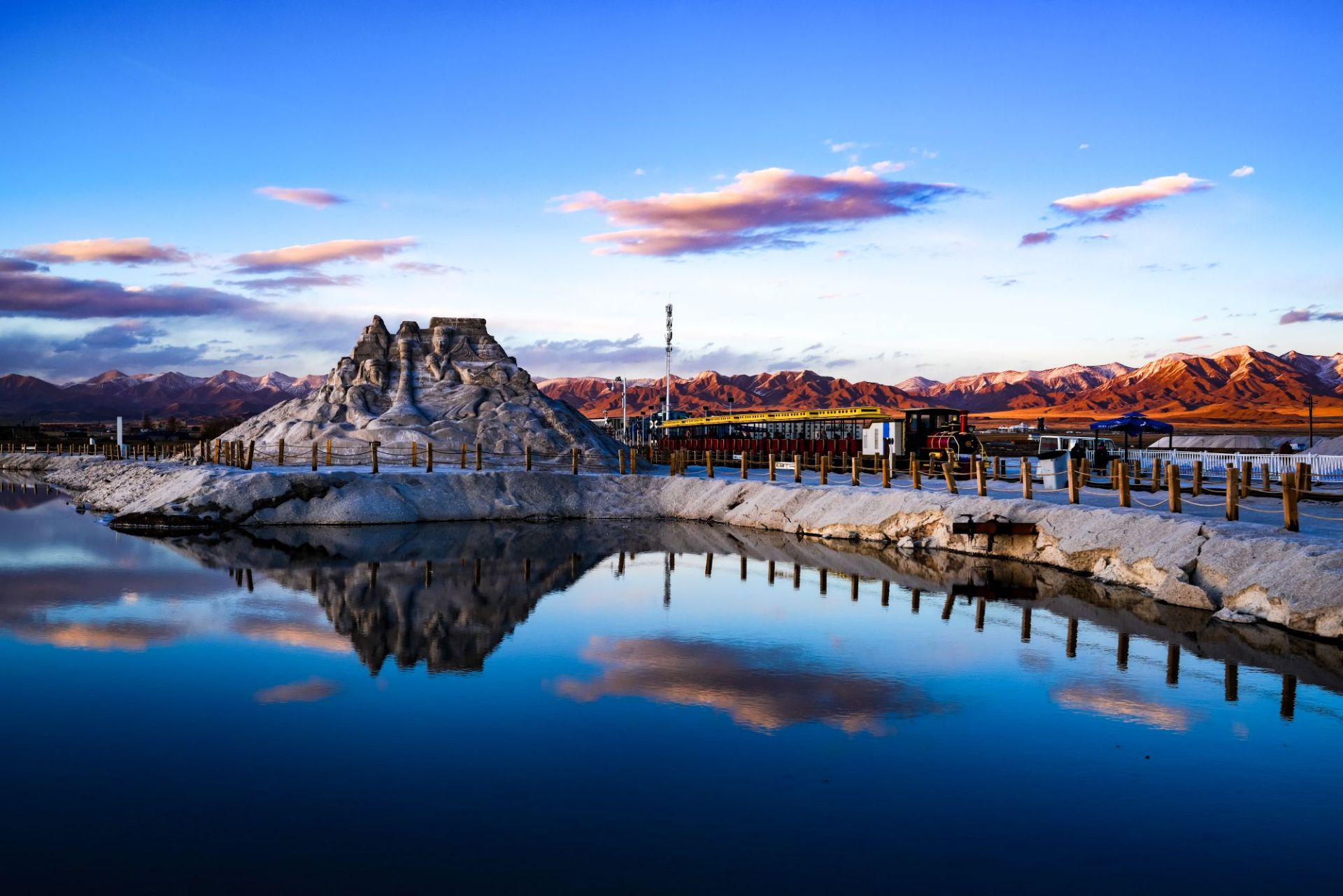 茶卡盐湖天空壹号