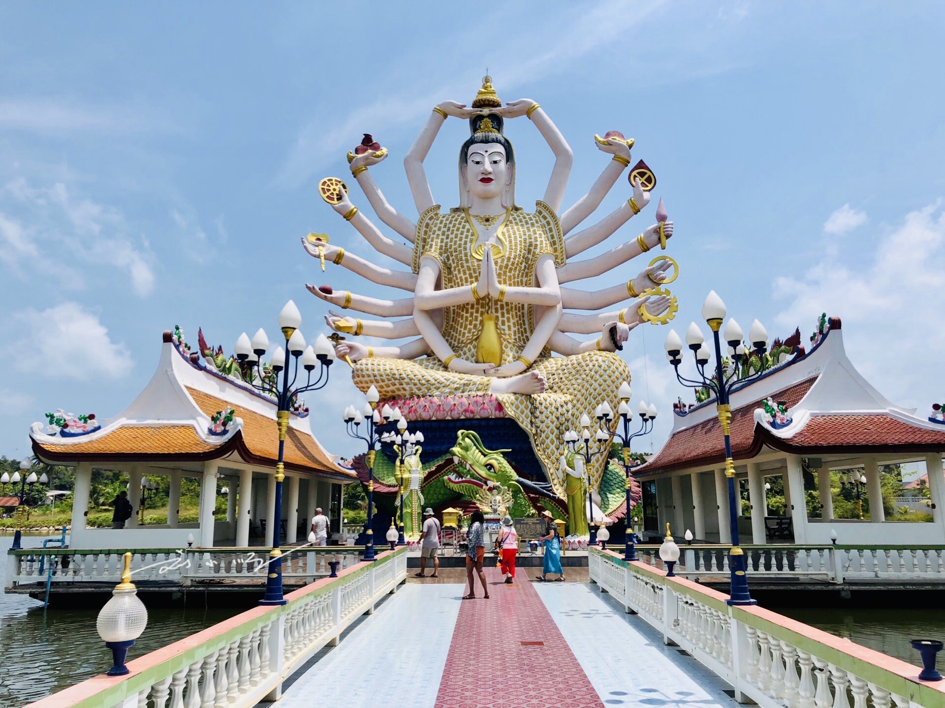 【携程攻略】苏梅岛千手观音庙景点,这段时间,当我在泰国著名的度假