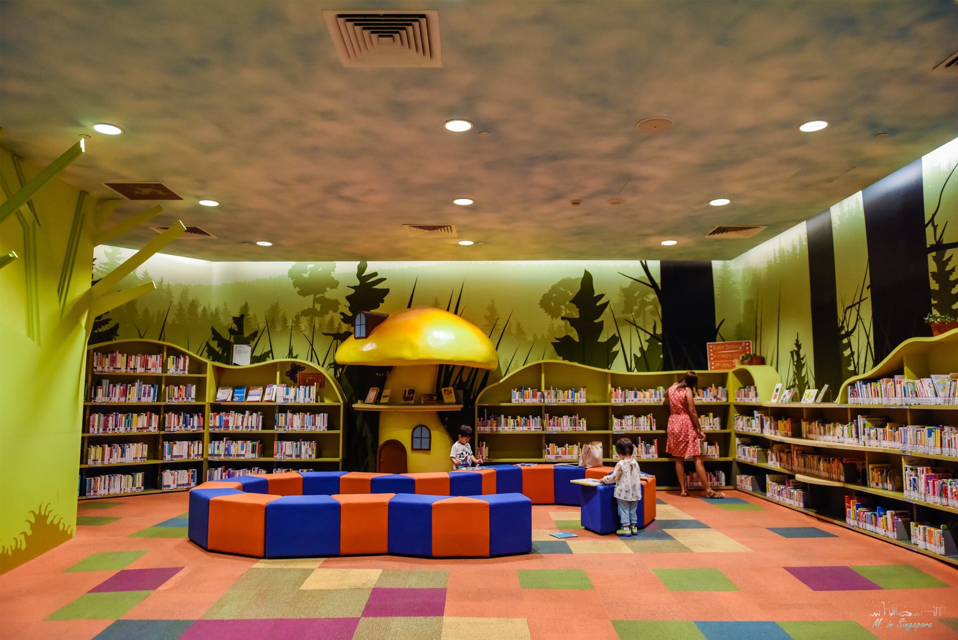 Rotunda Library: Singapore's Grandest Library At National Gallery With ...