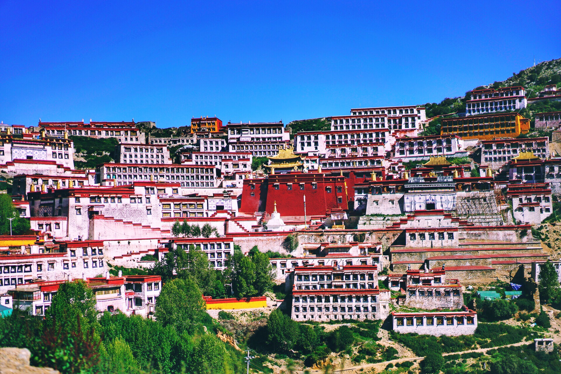 Tibet Ganden Monastery