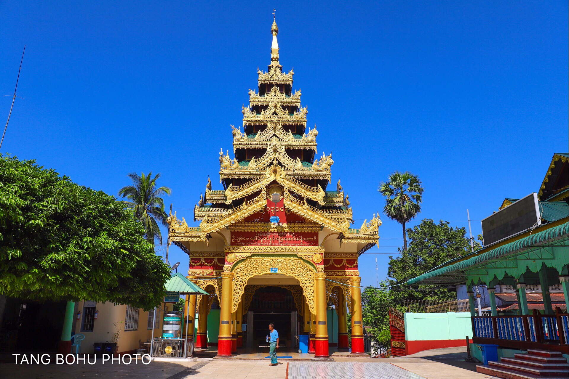 【携程攻略】勃固省勃固金塔寺景点,离仰光两个多小时的勃固省,最著名