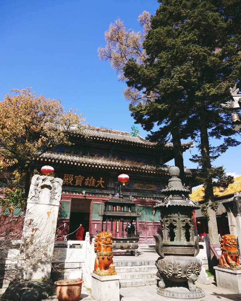 五台山最大的寺院——五台山菩萨顶 【五台山的大文殊寺】菩萨顶