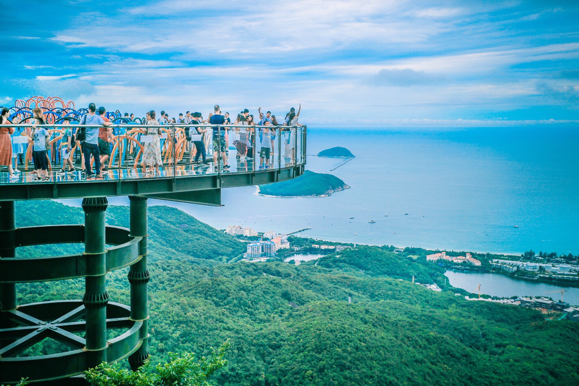 全海景玻璃栈桥