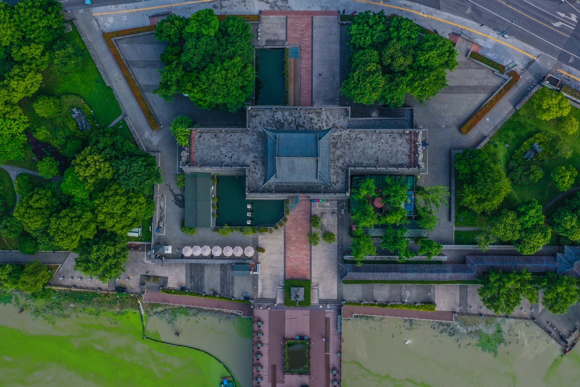 项王公园的历史图片