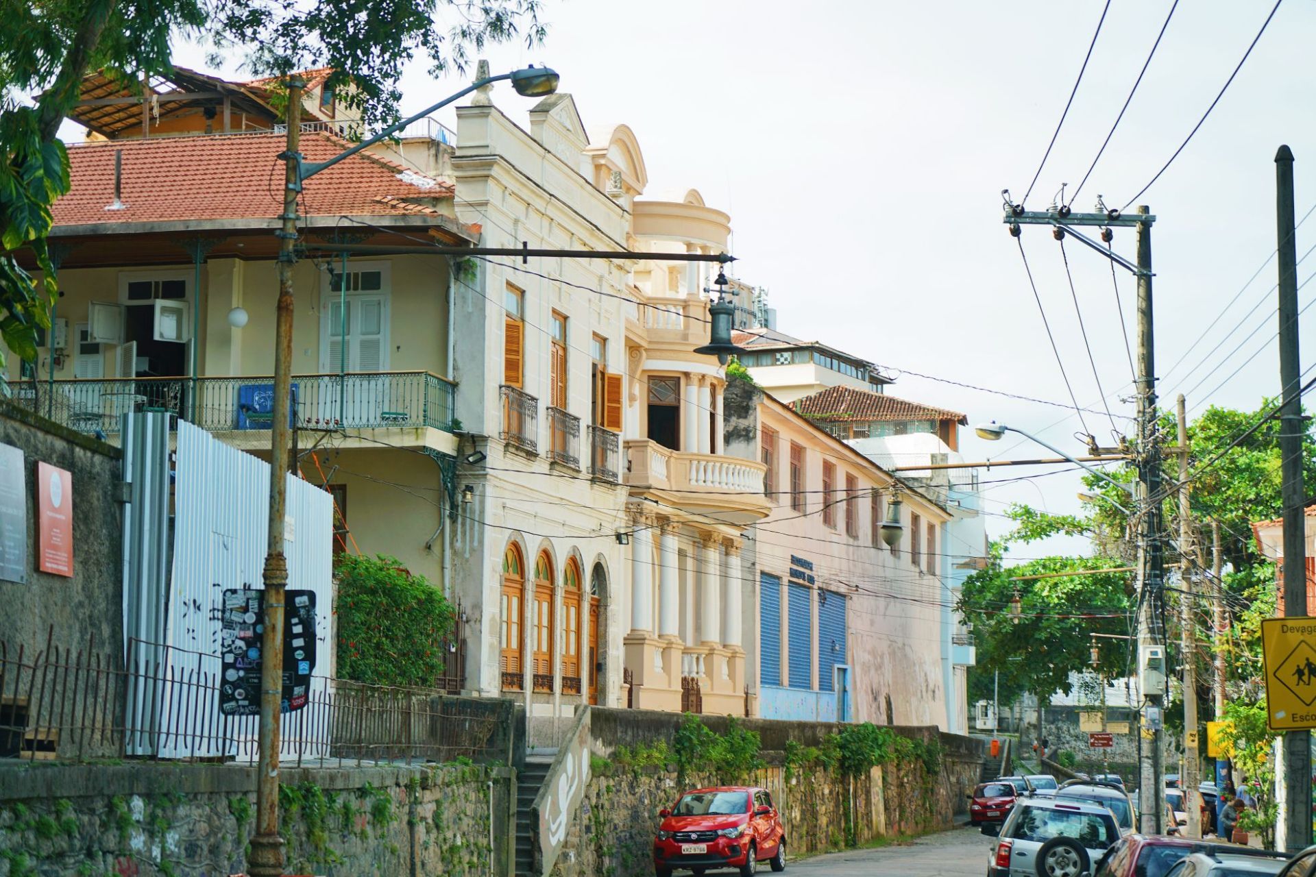 圣特蕾莎街区santa teresa neighborhood,位于里约市中心的一处善坡