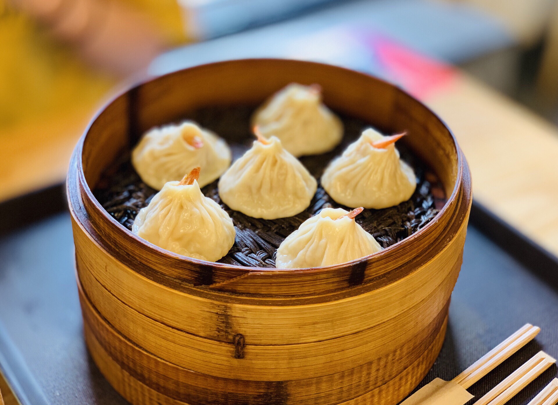 12 武汉市区的第三天,打卡位于吉庆街的四季美汤包总店,虾仁汤包