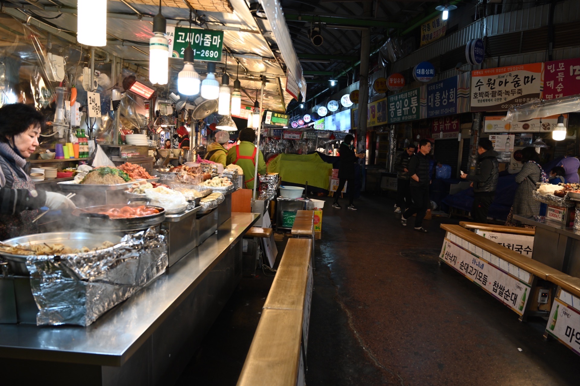 首爾廣藏市場美食街好吃嗎,廣藏市場美食街味道怎麼樣,環境/服務好不