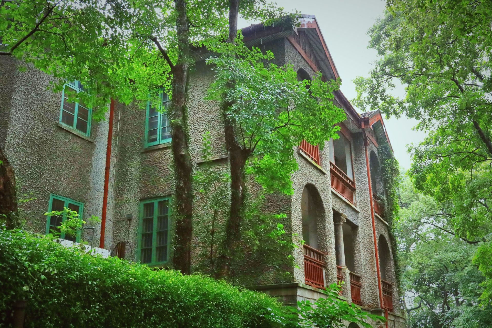 杭州大学之江校区景点图片