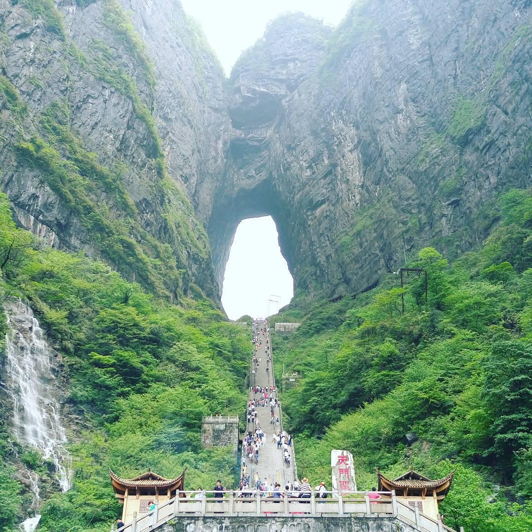 张家界天门洞好玩吗,张家界天门洞景点怎么样_点评_评价【携程攻略】