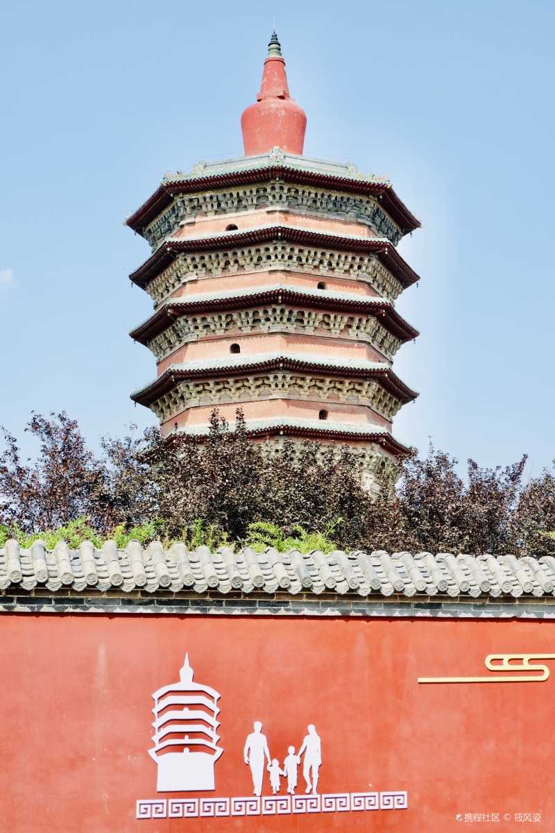 安阳的象征标志61文峰塔