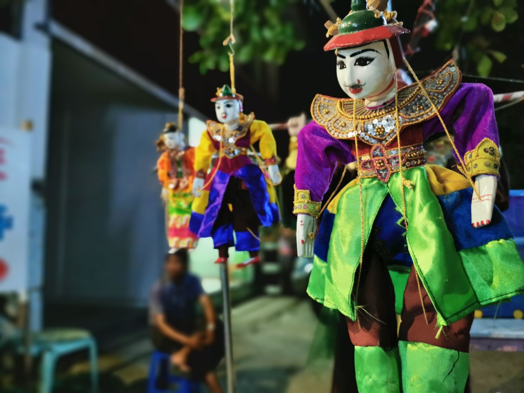 木偶戏在很多国家都有,而缅甸属于国宝级表演