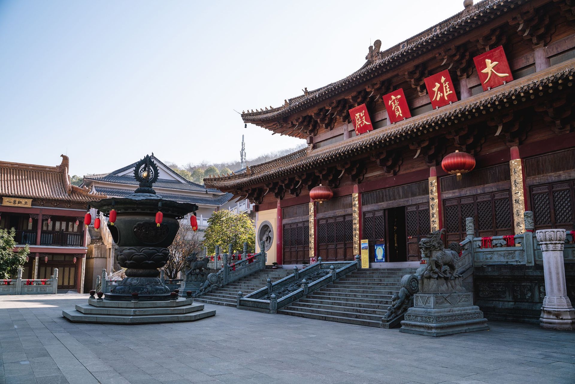 金陵名刹-定林寺,位于南京市江宁区方山,距今已有1500多年历史,是金陵