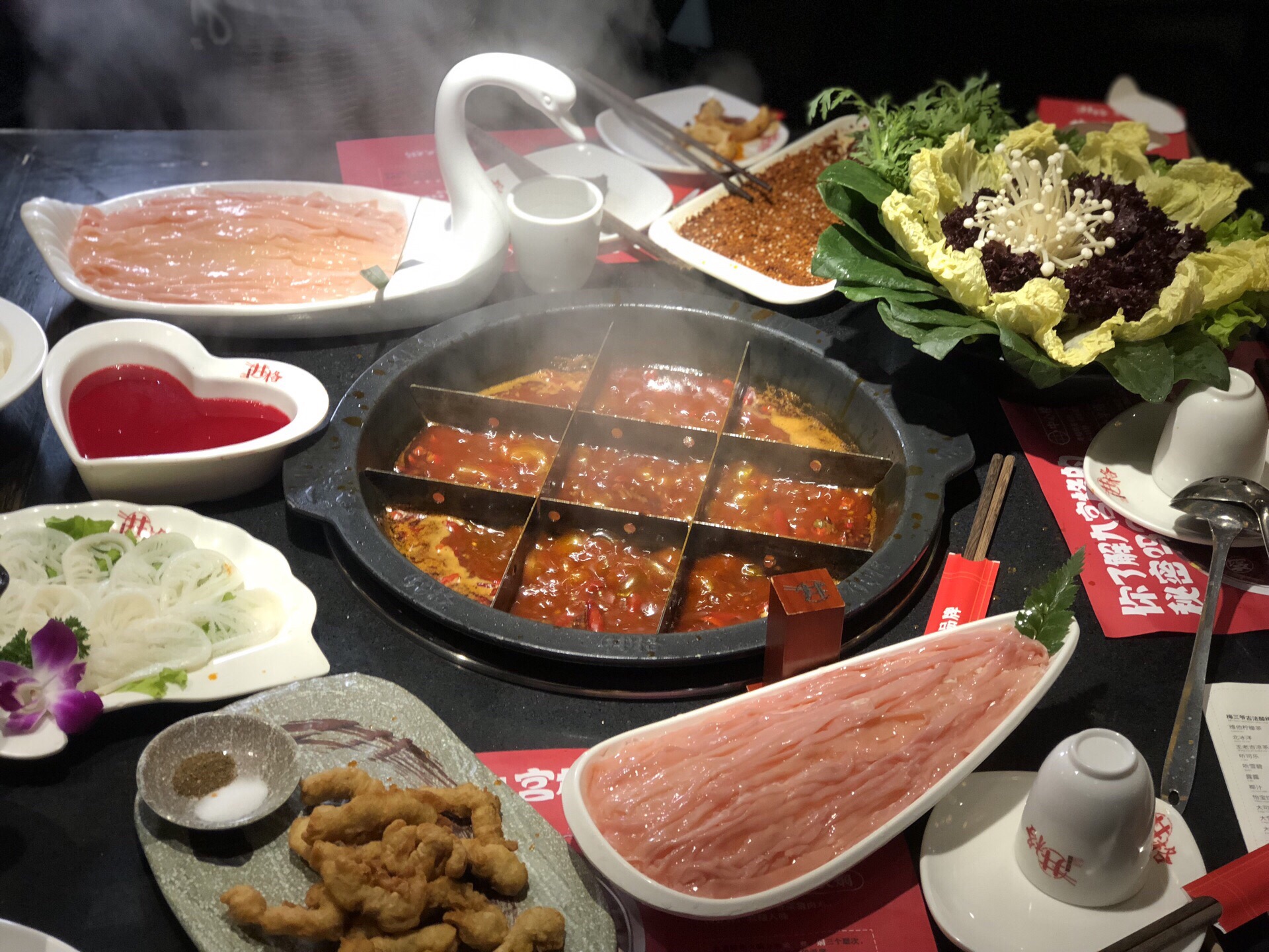 【携程美食林】北京井格重庆火锅(北新桥店)餐馆,庆祝北京初雪,达成