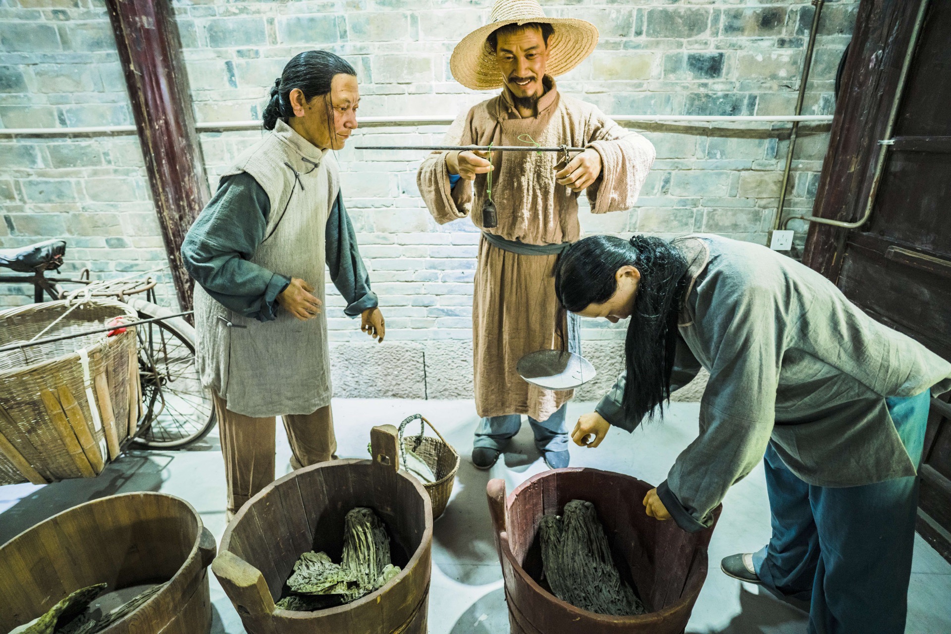 体验脚踩雪菜的雪菜博物馆 导航:宁波市鄞州雪菜博物馆(东吴镇平窑村)