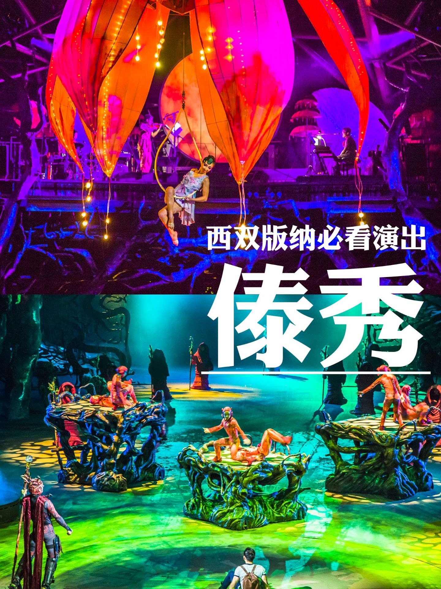 西双版纳必看演出—傣秀
傣族人民喜欢依水而居,还有"水的民族"
