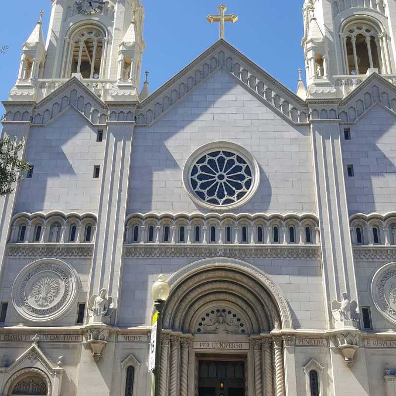 旧金山圣玛丽天主教堂图片