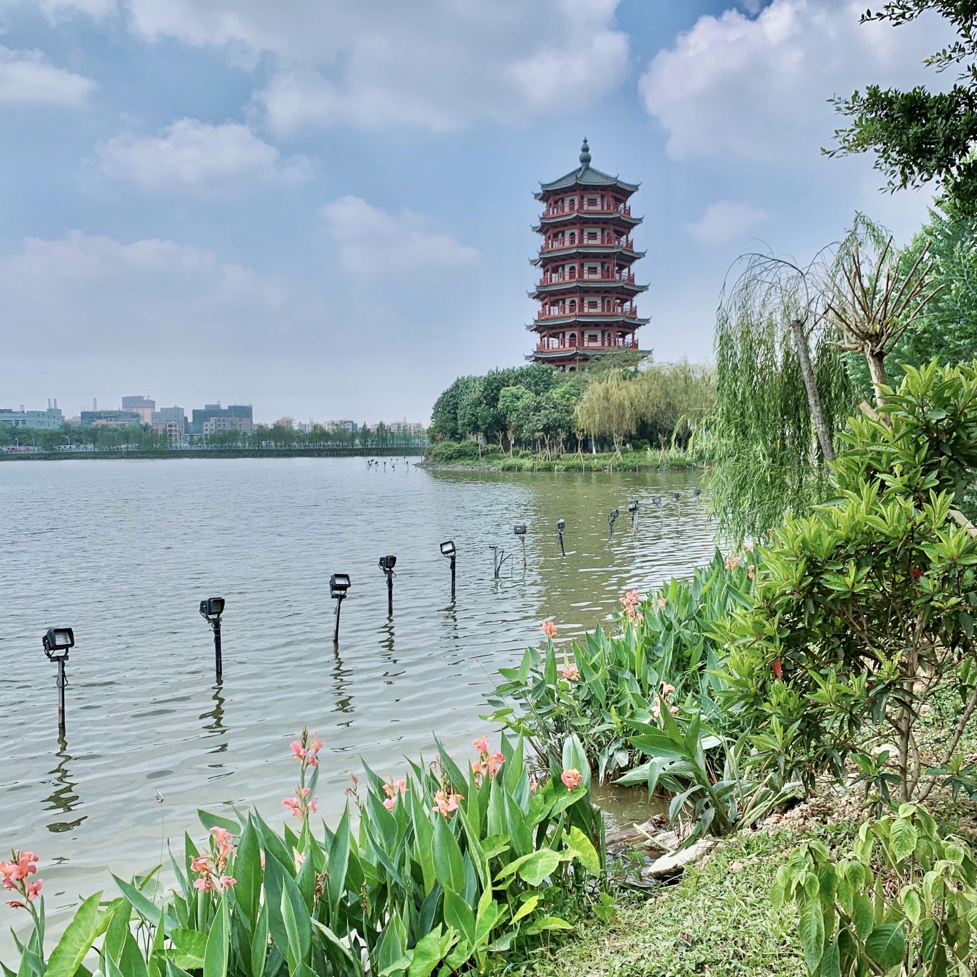 广州华阳湖图片