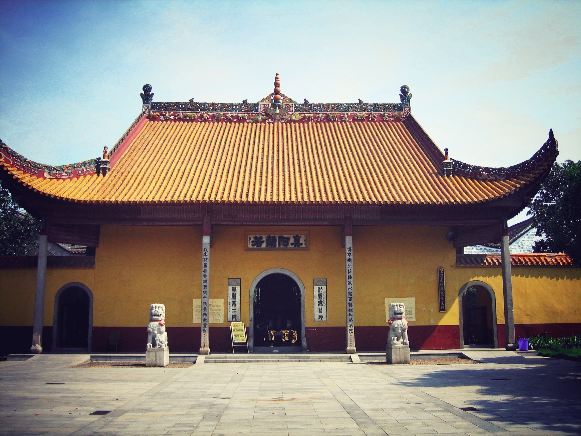 長沙佛教著名寺院-古開福寺.