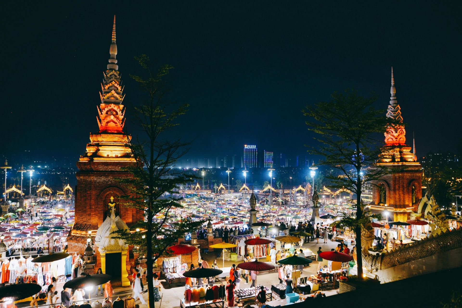 【携程攻略】景洪星光夜市景点, 走进西双版纳,走