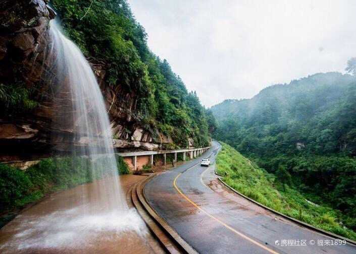 綦江古剑山 清溪河风景区,重庆佛教艺术名山,中国森林养生城.这是