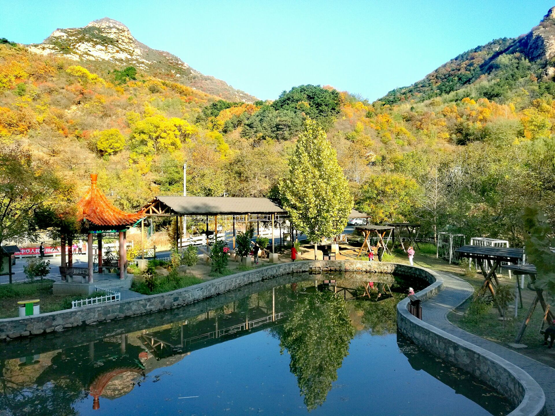 平谷杨家台水库图片