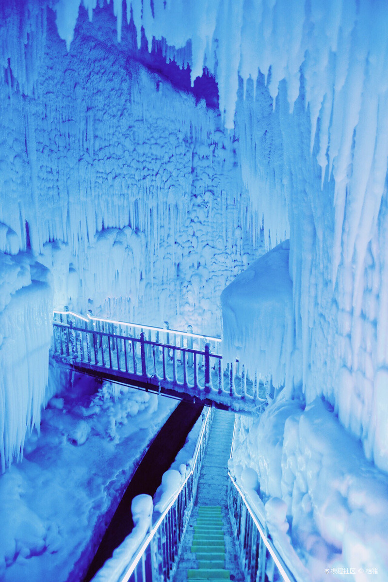 桔猪探秘百万年自然大冰洞,全球罕见-云丘山冰洞群自由行旅拍-旅游