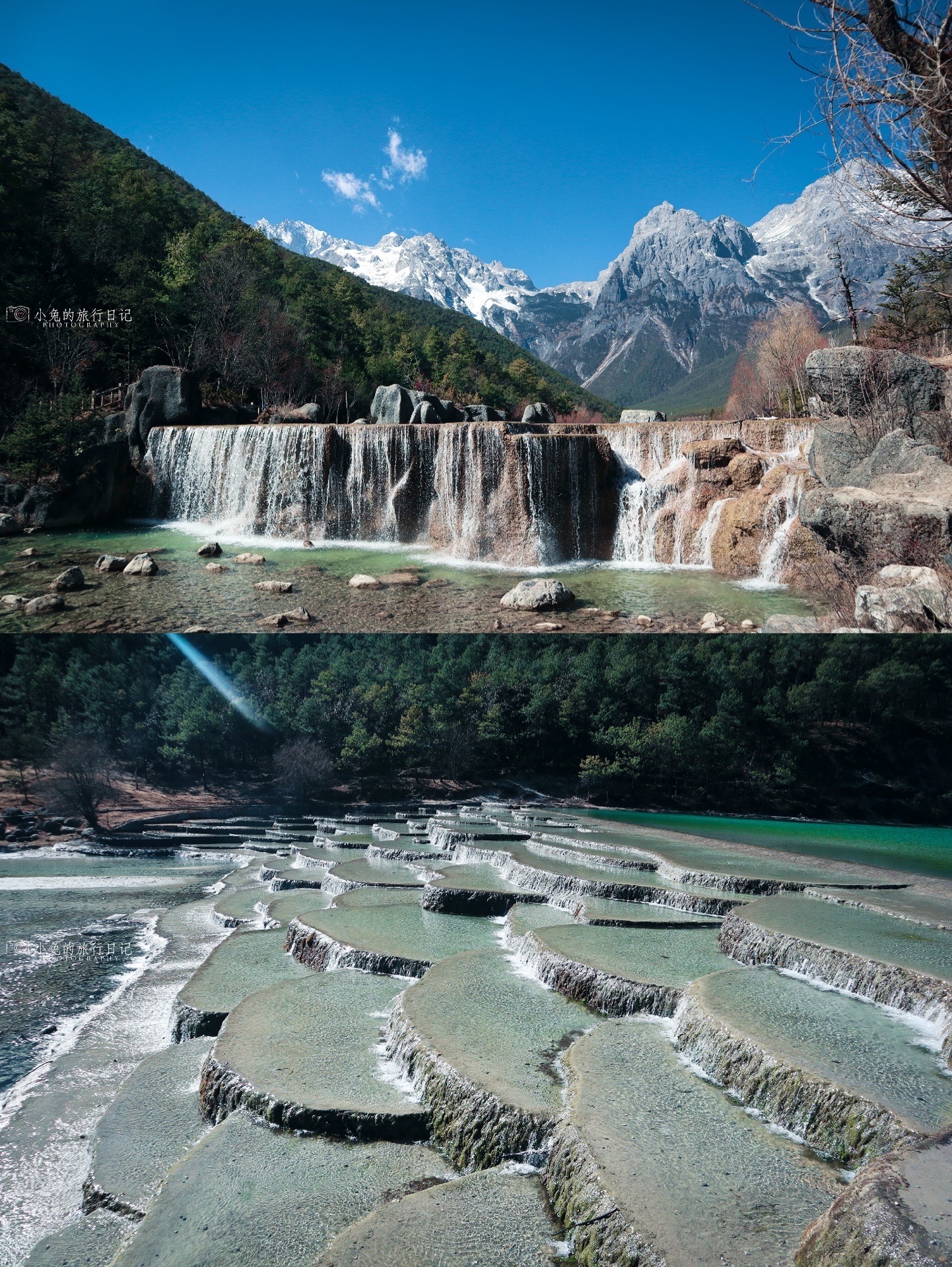 【携程攻略】丽江蓝月谷景点,丽江网红拍照地,远眺玉龙雪山,素有"小