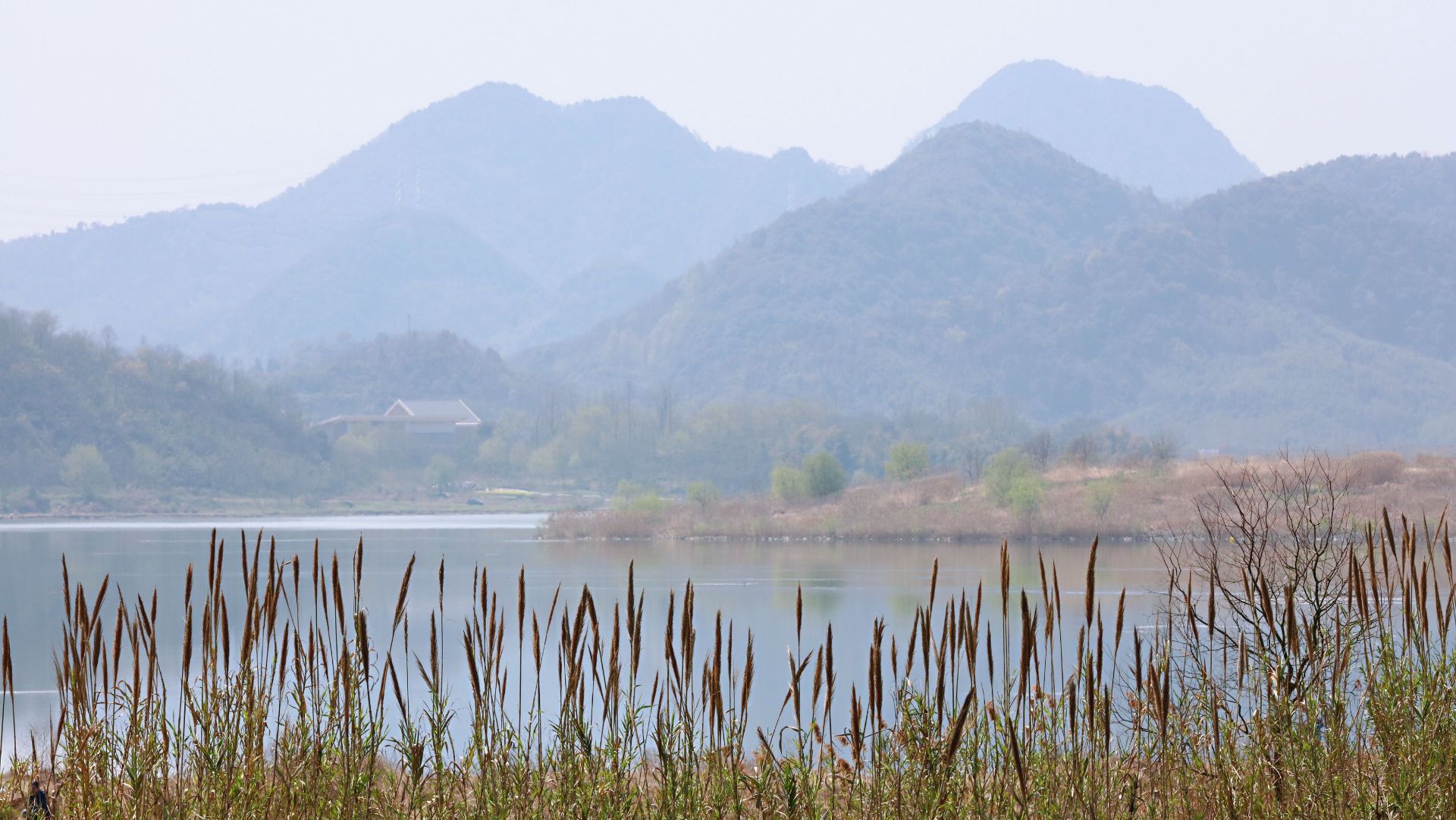余杭南湖公园图片