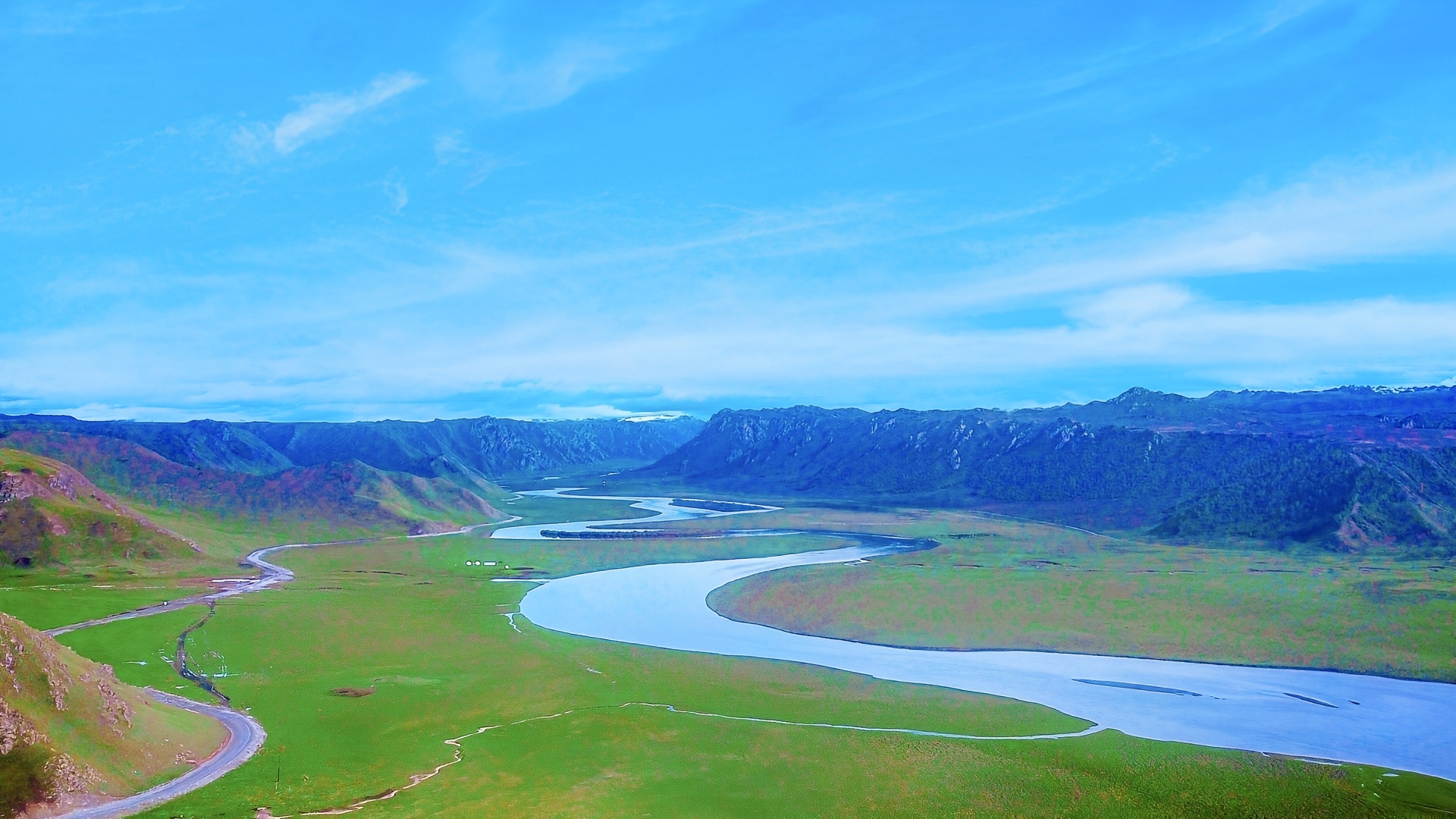 巴音布魯克天鵝湖