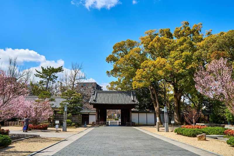 暴走族逛日本德川园位于日本名古屋城本丸的正-德川园自由行笔记-旅游