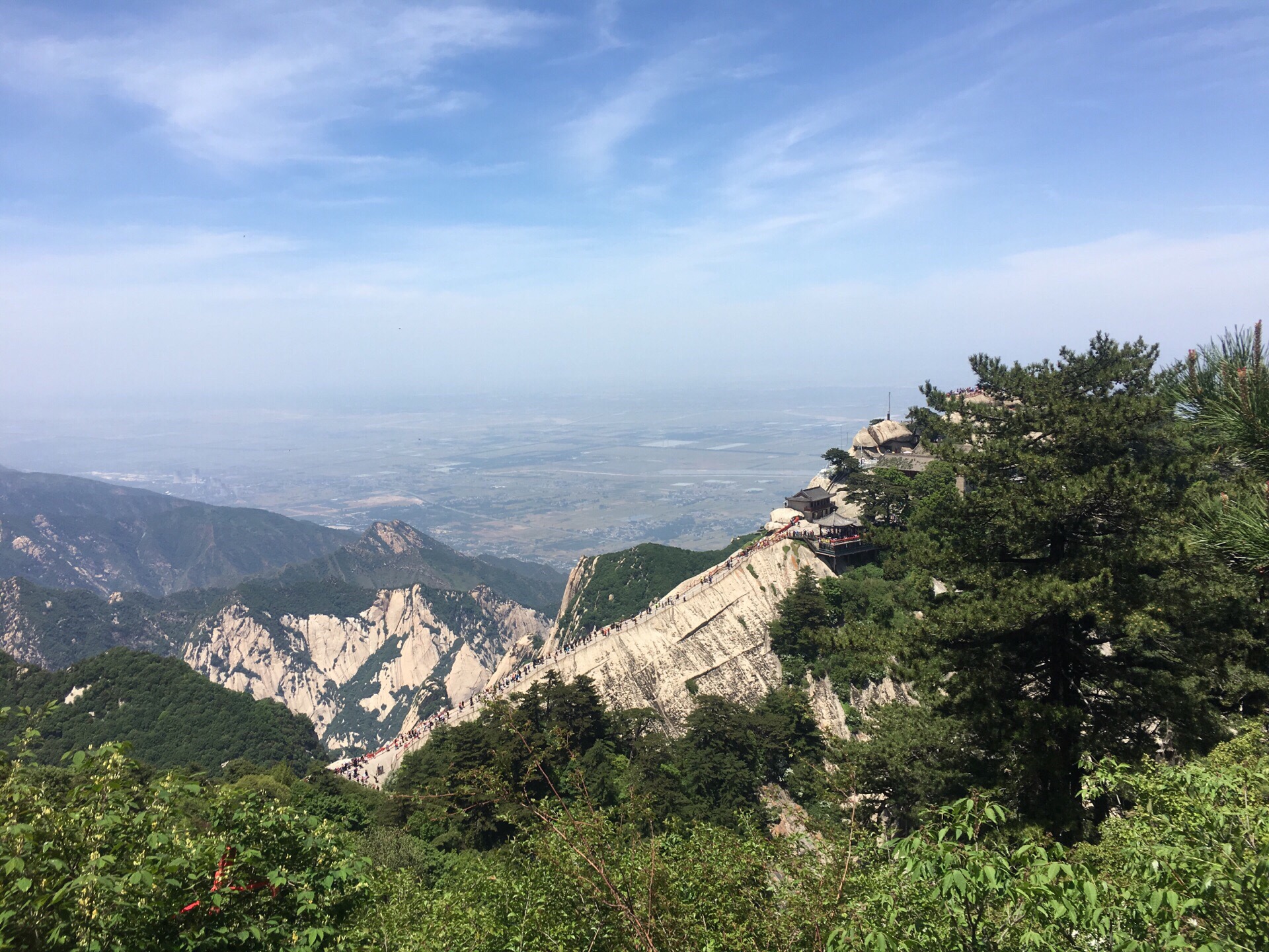 【攜程攻略】華山南峰景點,華山五峰東西南北中!