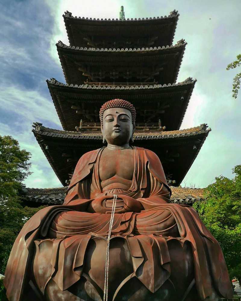 山间隐蔽而又极具禅意的江户风寺庙