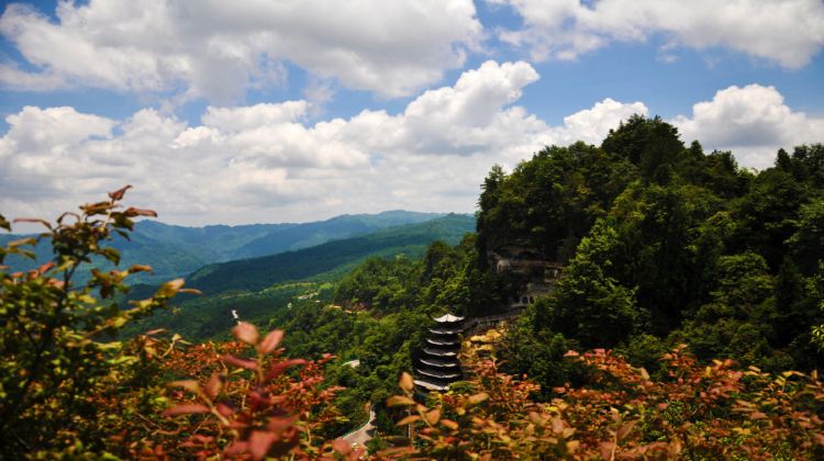 石柱万寿山旅游路线图图片