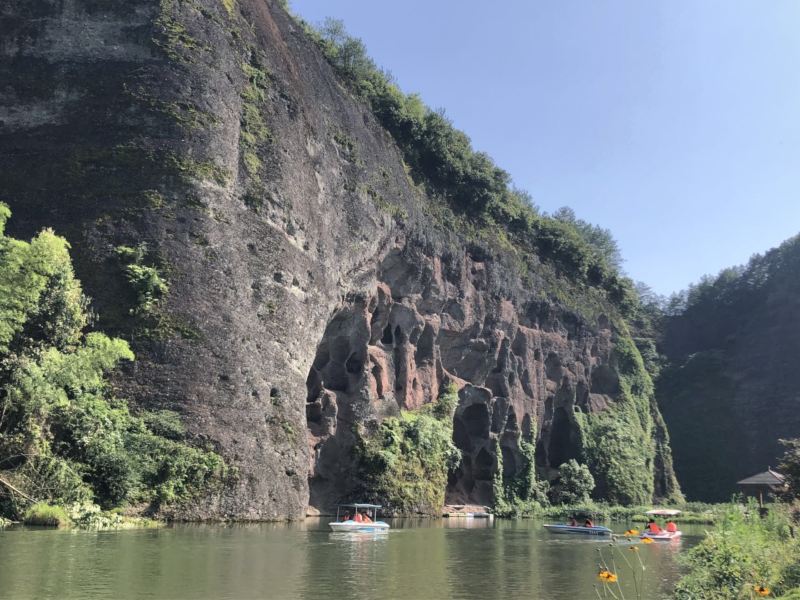 浏阳象鼻山漂流