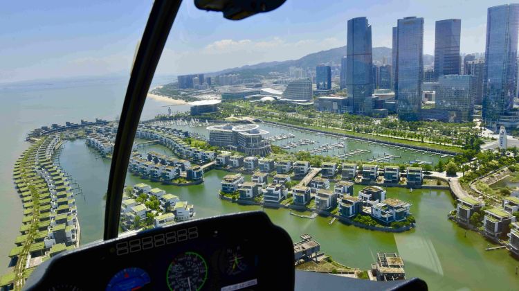 厦金湾直升机观光体验