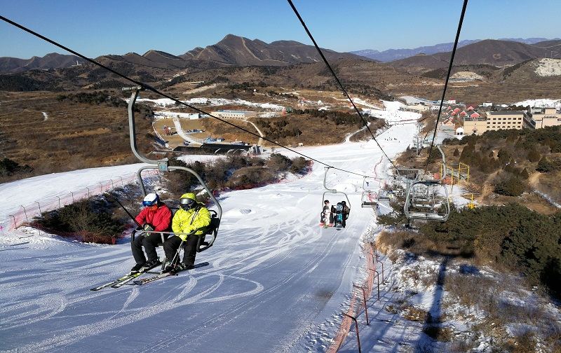 蓟州国际滑雪场 雪道图片