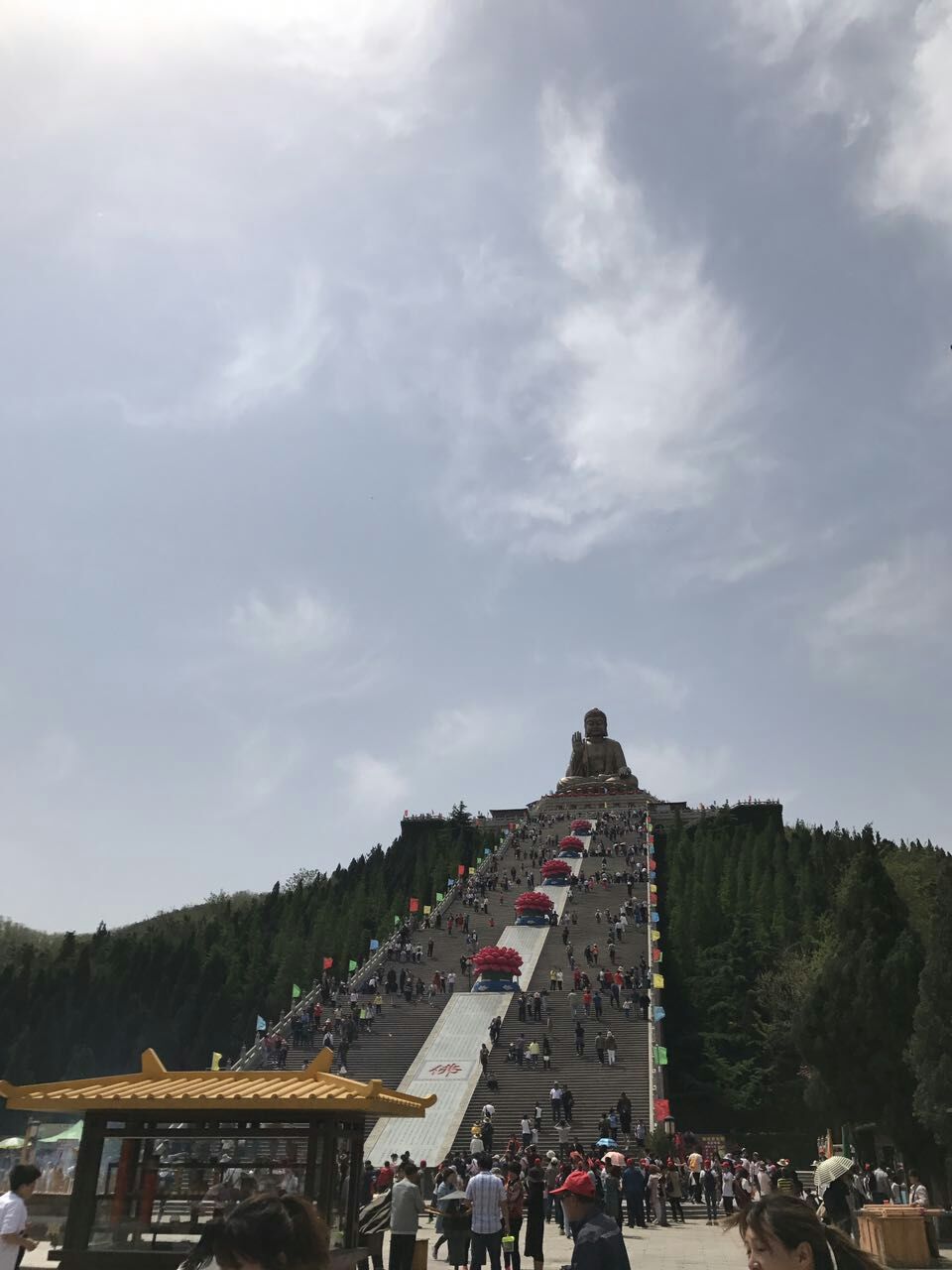 【攜程攻略】龍口南山旅遊區景點,非常壯觀的景緻,去觀景的人很多